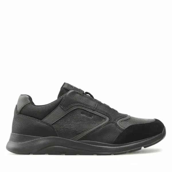 Baskets Casual Homme Geox Damiano Noir. SUPERDISCOUNT FRANCE