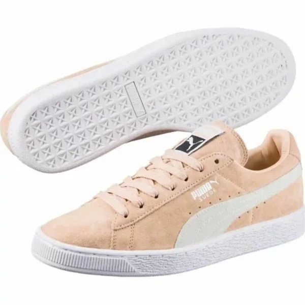 Baskets Casual Homme Puma Suede Classic + Beige Naturel. SUPERDISCOUNT FRANCE