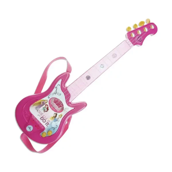 Bébé Guitare Reig Microphone Rose Princesses Disney. SUPERDISCOUNT FRANCE