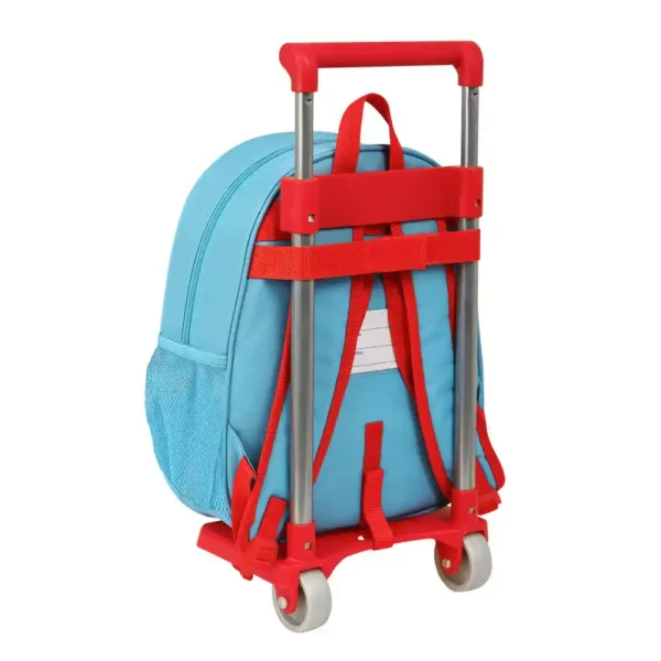 Cartable 3D à Roulettes Le Roi Lion Simba Rouge Bleu Clair (28 x 10 x 67 cm). SUPERDISCOUNT FRANCE