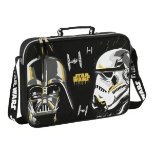 Cartable Star Wars Fighter Noir (38 x 28 x 6 cm). SUPERDISCOUNT FRANCE