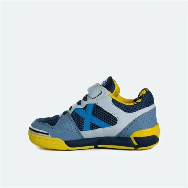 Chaussures de sport pour enfants Munich One Indoor Kid VCO 48 Bleu foncé. SUPERDISCOUNT FRANCE