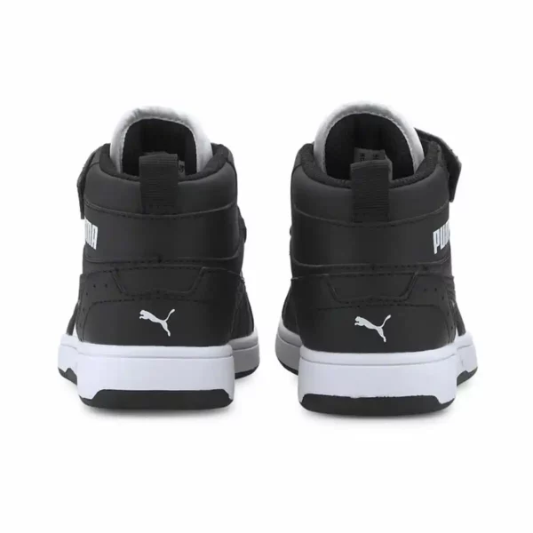 Chaussures de sport pour enfants Puma Rebound Joy Noir Blanc. SUPERDISCOUNT FRANCE