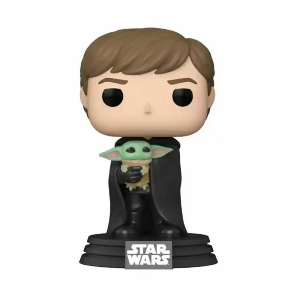 Figurine The Mandalorian : Luke Skywalker Funko Pop ! 58290. SUPERDISCOUNT FRANCE