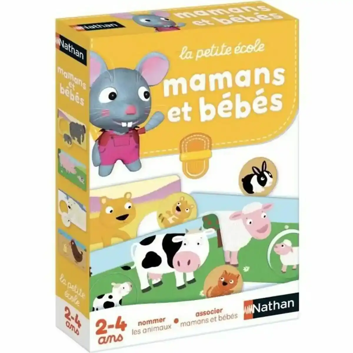 Jeu de société Nathan Mamans et Bébés (FR). SUPERDISCOUNT FRANCE