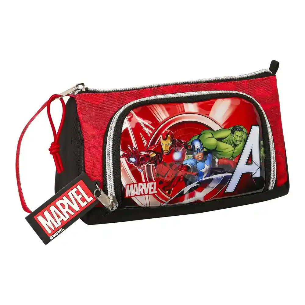 Mallette scolaire The Avengers Infinity Rouge Noir (20 x 11 x 8,5 cm). SUPERDISCOUNT FRANCE