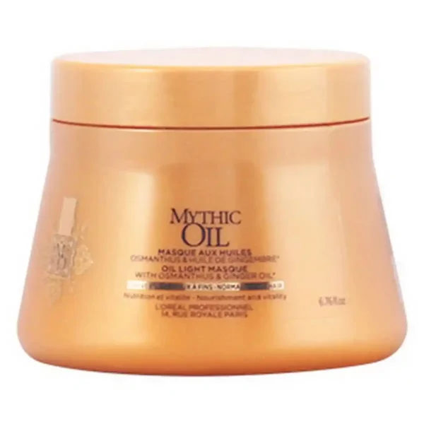 Masque cheveux nourrissant mythic oil light l oreal paris 200 ml _4679. Bienvenue chez DIAYTAR SENEGAL - Où Chaque Achat Fait une Différence. Découvrez notre gamme de produits qui reflètent l'engagement envers la qualité et le respect de l'environnement.