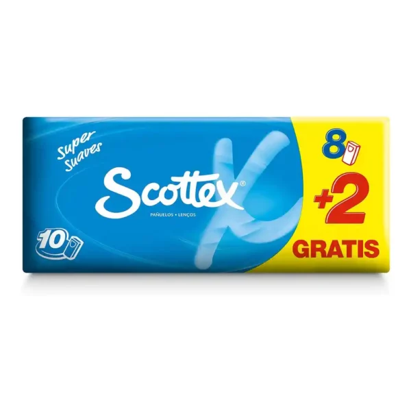 Mouchoirs scottex 3 couches 10 x 10 uds _4860. DIAYTAR SENEGAL - Là où Choisir est un Acte d'Amour pour la Culture Sénégalaise. Explorez notre gamme et choisissez des produits qui célèbrent la richesse de notre patrimoine.