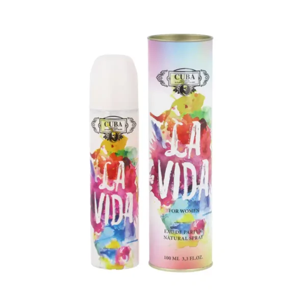 Parfum femme cuba 100 ml la vida_8748. DIAYTAR SENEGAL - L'Art de Vivre le Shopping Inspiré. Parcourez notre catalogue et choisissez des produits qui reflètent votre passion pour la beauté et l'authenticité.