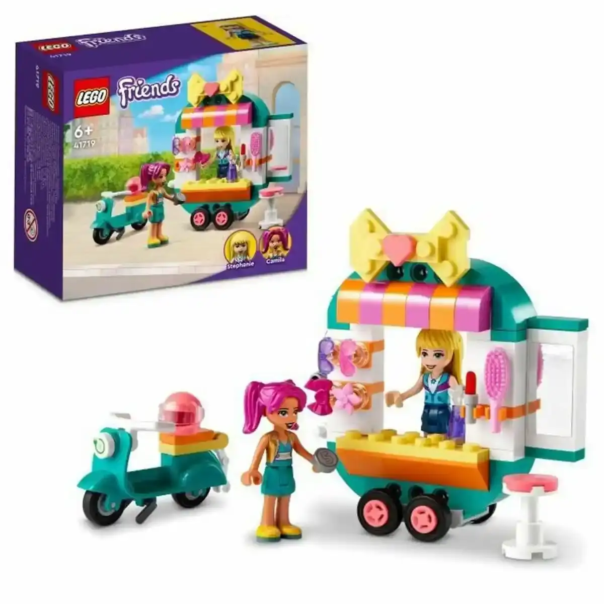 Playset Lego 41719 Friends La boutique de mode mobile (94 pièces). SUPERDISCOUNT FRANCE