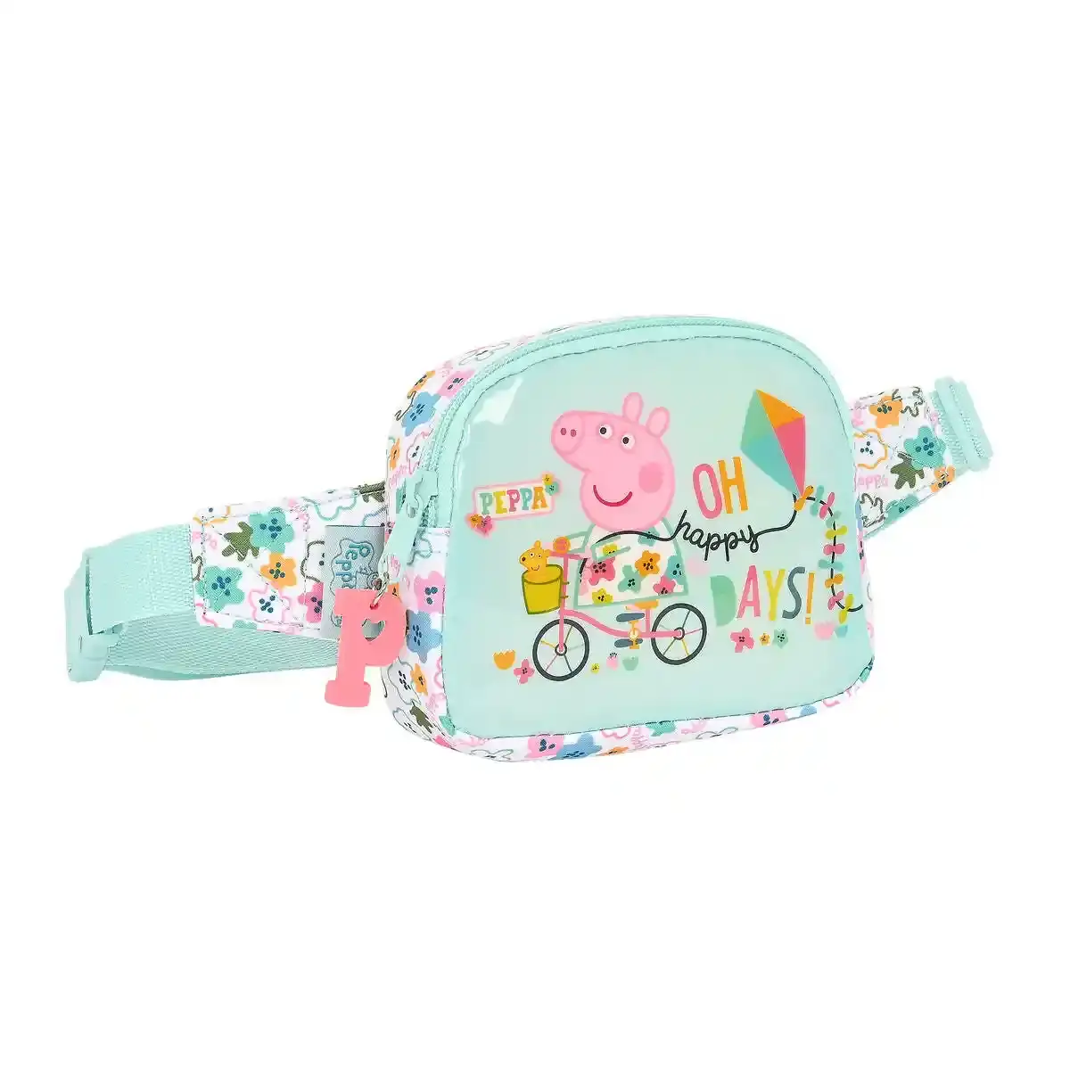 Pochette ceinture peppa pig cosy corner bleu clair 14 x 11 x 4 cm _9173. DIAYTAR SENEGAL - Votre Passage vers le Raffinement. Plongez dans notre univers de produits exquis et choisissez des articles qui ajoutent une touche de sophistication à votre vie.