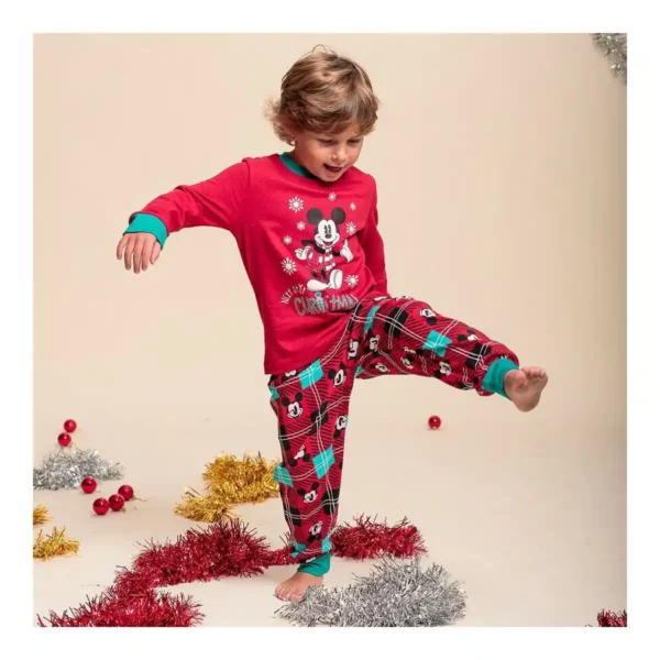 Pyjama Enfant Mickey Mouse Rouge. SUPERDISCOUNT FRANCE