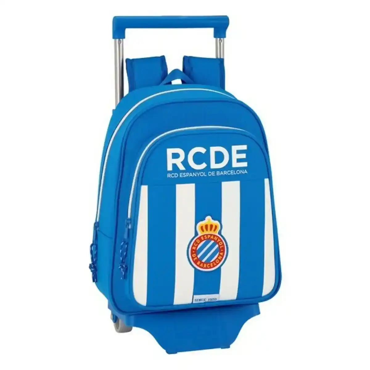 Sac à dos scolaire à roulettes 705 RCD Espanyol (27 x 10 x 67 cm). SUPERDISCOUNT FRANCE