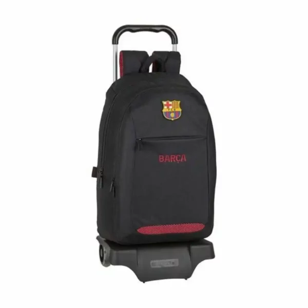 Sac à dos scolaire à roulettes 905 F.C. Barcelona Black. SUPERDISCOUNT FRANCE