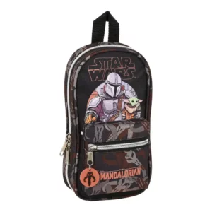 Sac à dos Trousse The Mandalorian The Guild Noir Marron (12 x 23 x 5 cm) (33 Pièces). SUPERDISCOUNT FRANCE