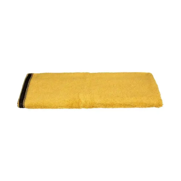 Serviette de bain 5five Premium 550 g Moutarde 50 x 90 cm. SUPERDISCOUNT FRANCE