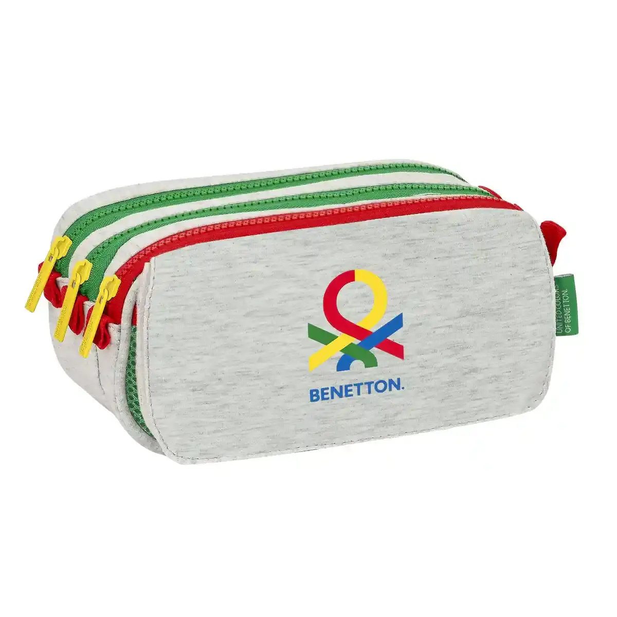 Triple Cabas Benetton Pop Gris (21,5 x 10 x 8 cm). SUPERDISCOUNT FRANCE