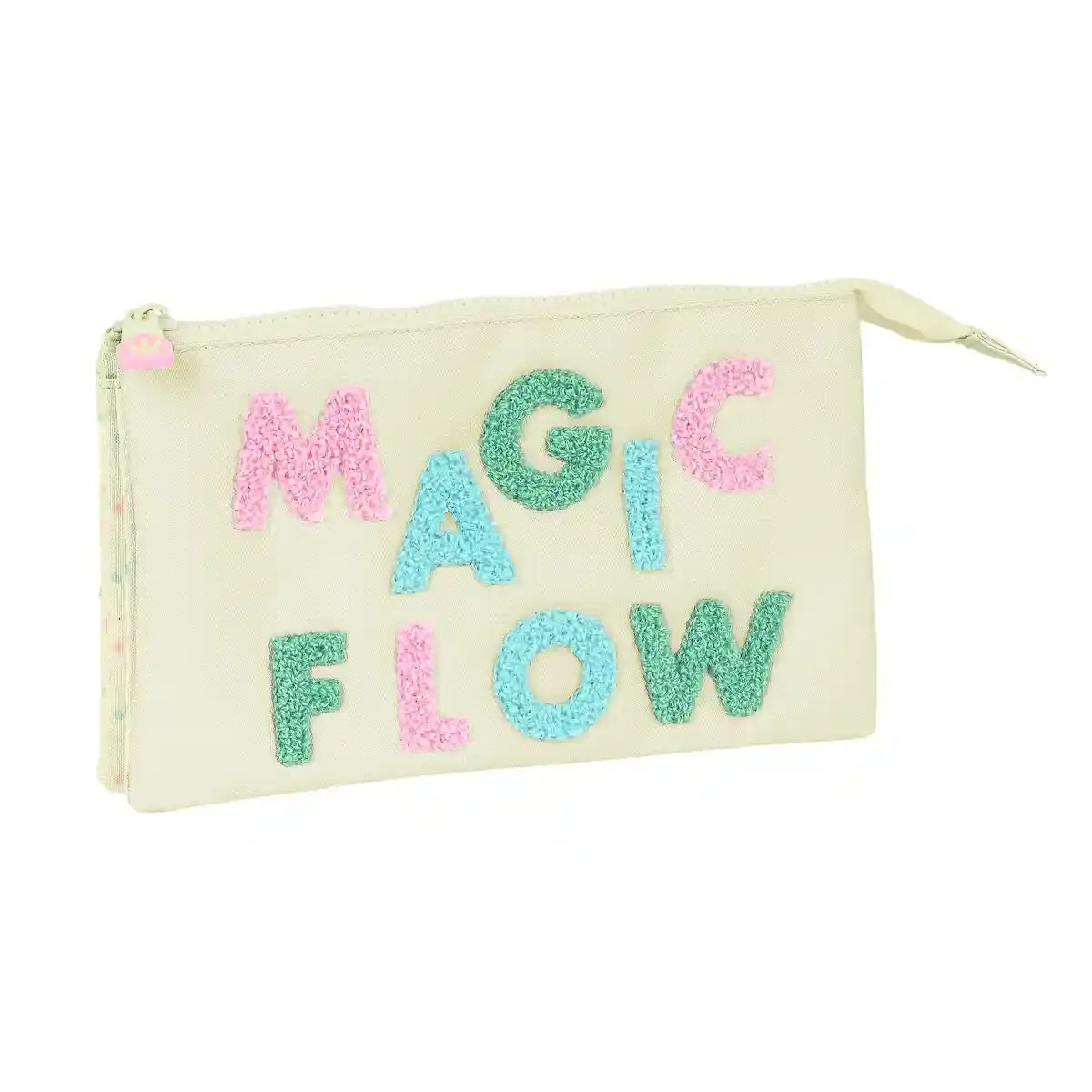 Triple Carry-all Glow Lab Magic flow Beige (22 x 12 x 3 cm). SUPERDISCOUNT FRANCE
