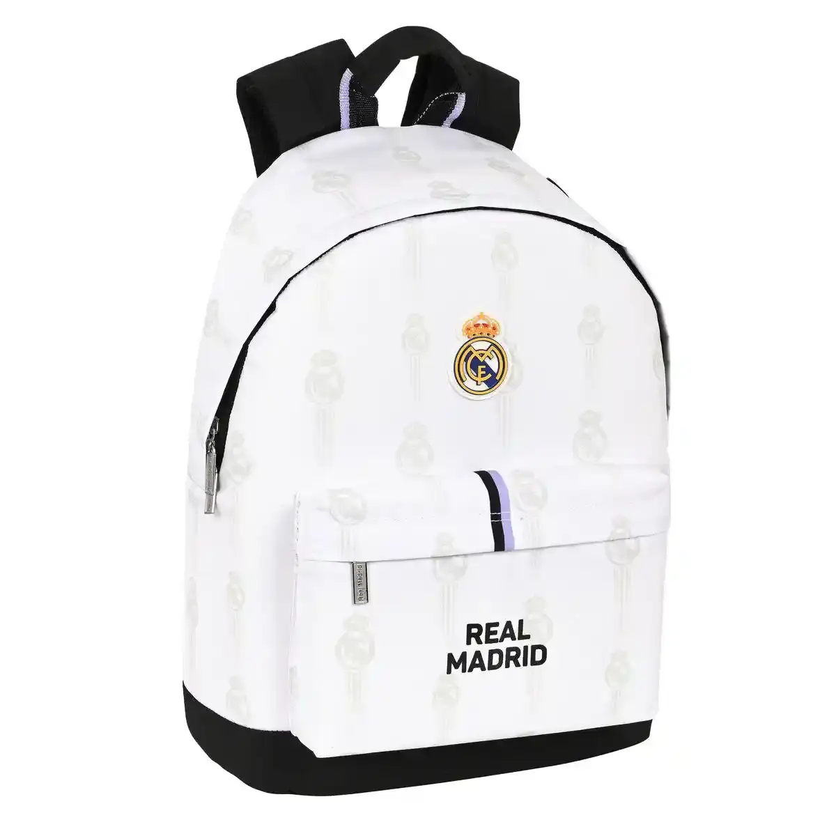 Cartable Real Madrid C.F. Noir Blanc (31 x 41 x 16 cm). SUPERDISCOUNT FRANCE