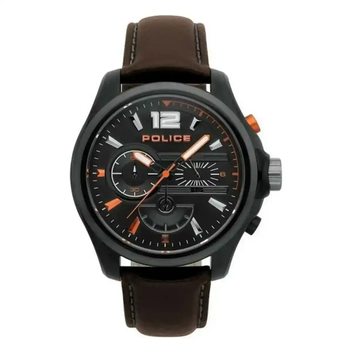 Montre homme police r1471294002 o 46 mm _9070. DIAYTAR SENEGAL - Votre Escapade Shopping Virtuelle. Explorez notre boutique en ligne et dénichez des trésors qui évoquent la culture et le savoir-faire sénégalais, un clic à la fois.