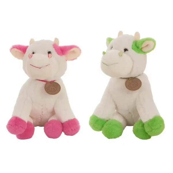 Peluche Vache 24 cm. SUPERDISCOUNT FRANCE