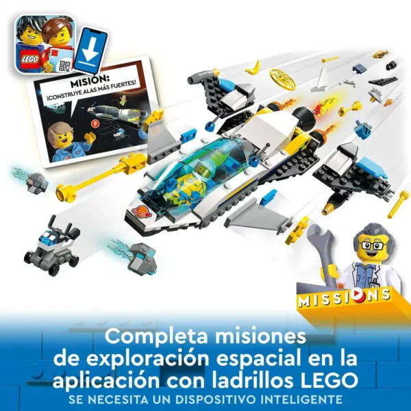 Playset Lego City 60354 Les missions d'exploration spatiale de Mars (298 pièces). SUPERDISCOUNT FRANCE