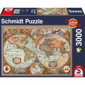 Puzzle Schmidt Spiele Carte du monde antique (3000 pièces). SUPERDISCOUNT FRANCE