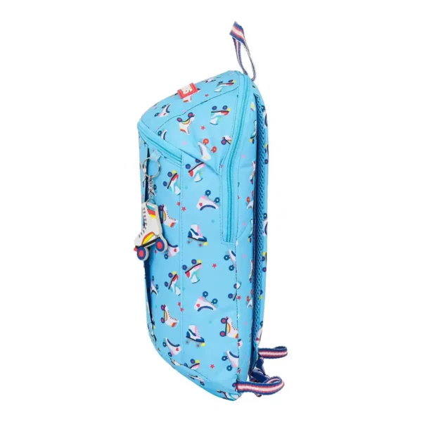 Sac à Dos Casual Rollers Moos M821 Bleu Clair Multicolore (22 x 39 x 10 cm). SUPERDISCOUNT FRANCE