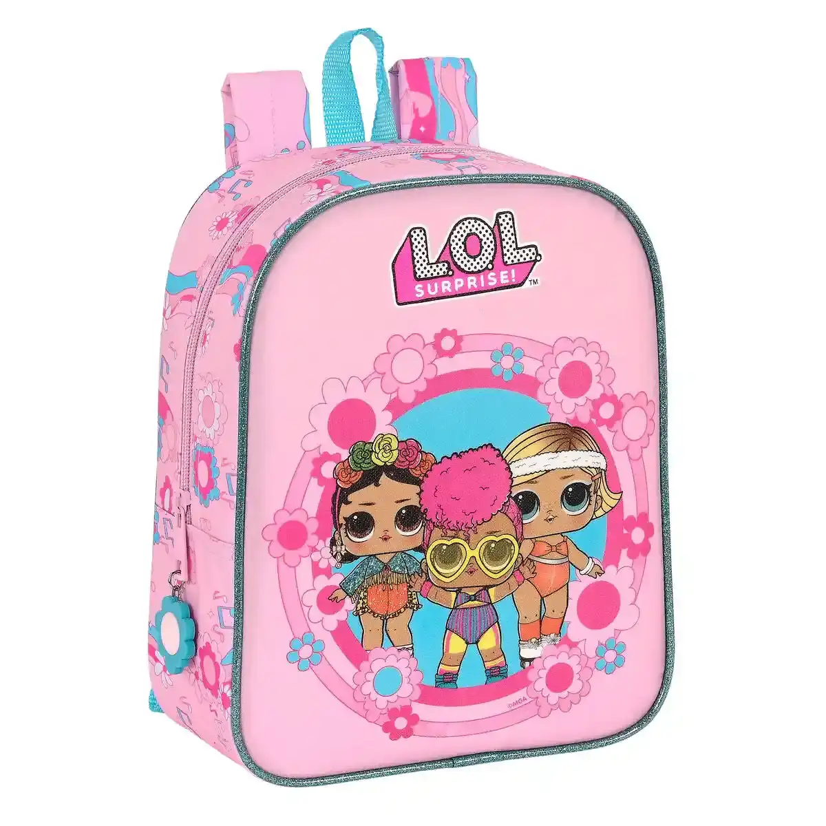 Sac enfant LOL Surprise ! Glow girl Rose (22 x 27 x 10 cm). SUPERDISCOUNT FRANCE