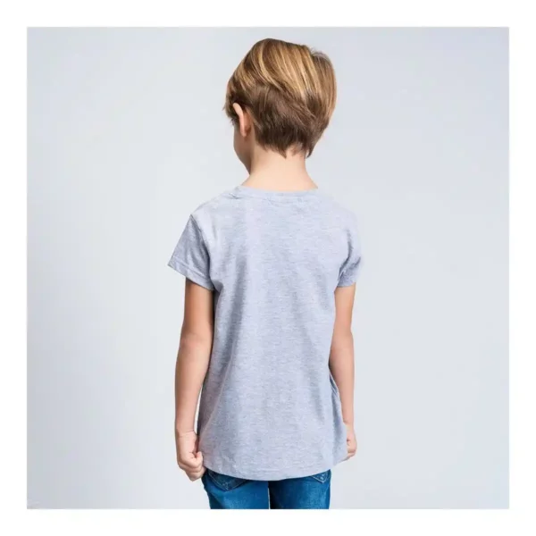 T-shirt manches courtes enfant Stitch Gris. SUPERDISCOUNT FRANCE