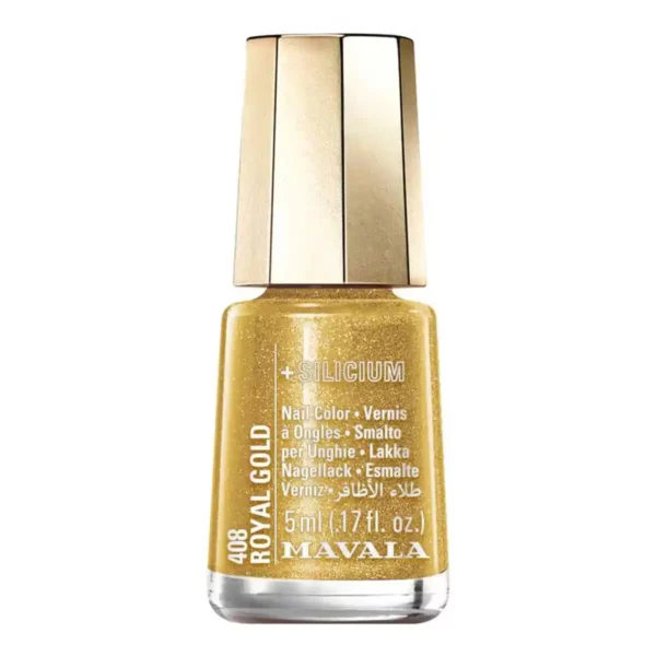 Vernis a ongles mavala royal gold no 408 5 ml _2081. Bienvenue sur DIAYTAR SENEGAL - Votre Destination Shopping à la Sénégalaise. Explorez notre boutique en ligne et découvrez une gamme variée de produits qui capturent l'esprit du Sénégal.