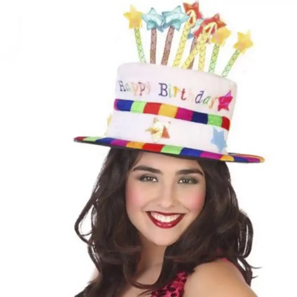 Chapeau d'anniversaire (59 cm) Multicolore. SUPERDISCOUNT FRANCE