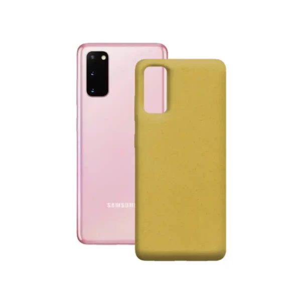 Coque mobile ksix samsung galaxy s20 eco friendly jaune_1069. DIAYTAR SENEGAL - Là où la Qualité est Non Négociable. Parcourez notre boutique en ligne pour découvrir des produits qui incarnent le raffinement et l'excellence du Sénégal.