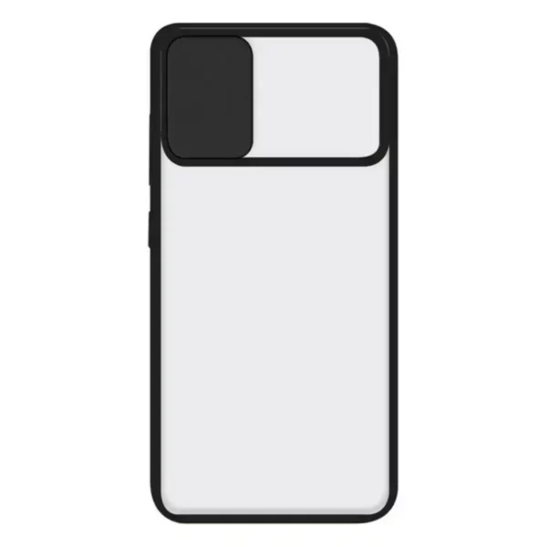 Coque pour téléphone portable avec bord en TPU iPhone 12 Pro KSIX Duo Soft Cam Protect Noir. SUPERDISCOUNT FRANCE