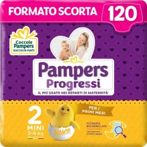 Couches jetables Pampers Progressi 3-6 Kg (Reconditionné A). SUPERDISCOUNT FRANCE