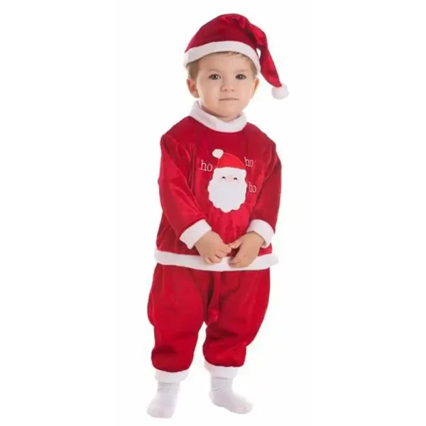 Déguisement pour enfant Père Noël rouge. SUPERDISCOUNT FRANCE