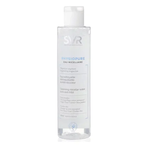 Eau micellaire svr physiopure 200 ml _5869. DIAYTAR SENEGAL - Votre Destination pour un Shopping Réfléchi. Découvrez notre gamme variée et choisissez des produits qui correspondent à vos valeurs et à votre style de vie.