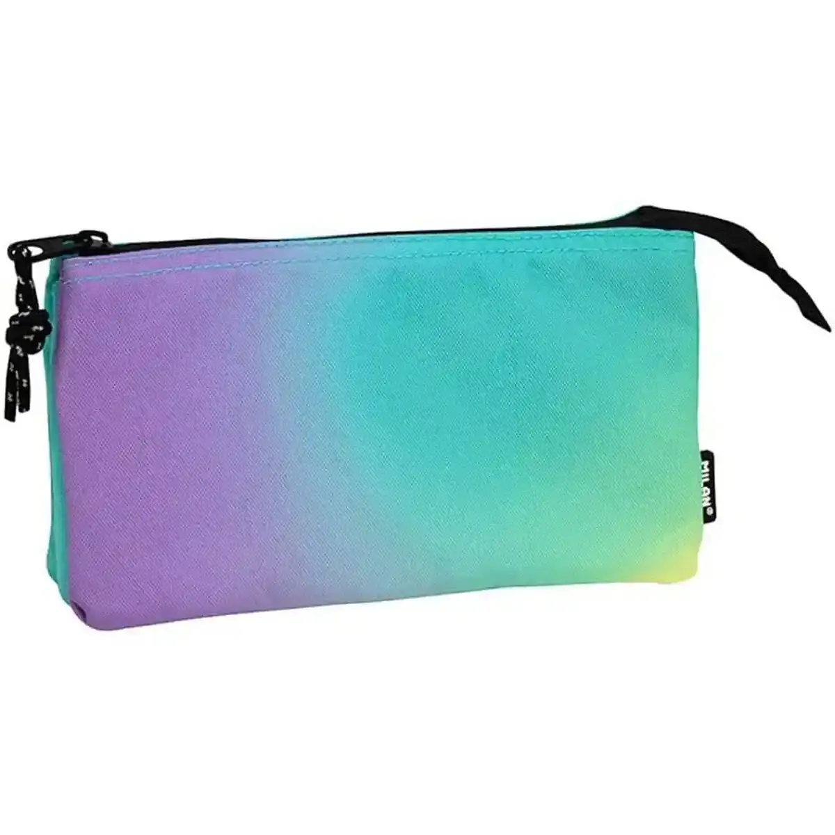 Fourre-tout Milan Sunset 5 compartiments Vert (22 x 12 x 4 cm). SUPERDISCOUNT FRANCE