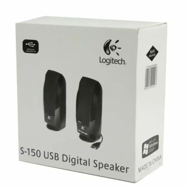 Haut-parleurs multimédias Logitech 980-000029 2.0 3W OEM Noir. SUPERDISCOUNT FRANCE