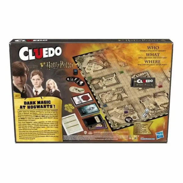 Jeu d'adresse Hasbro Cluedo Harry Potter (FR). SUPERDISCOUNT FRANCE