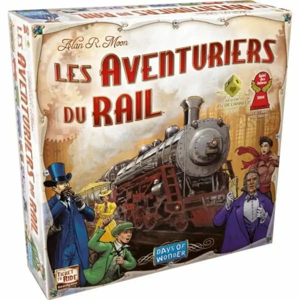 Jeu de société Asmodee Les Aventuriers du Rail USA (FR). SUPERDISCOUNT FRANCE