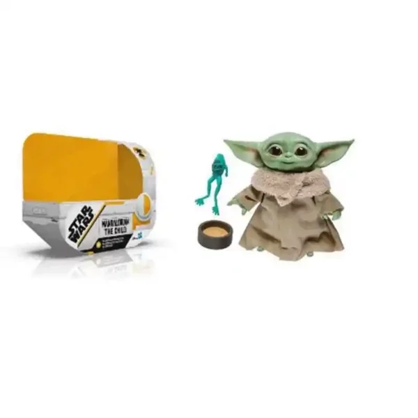 Jouet interactif Star Wars Mandalorian Baby Yoda Hasbro (19 cm). SUPERDISCOUNT FRANCE