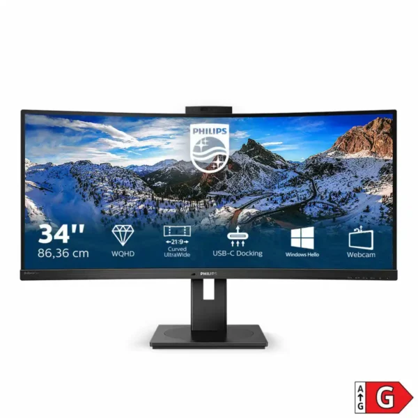 Moniteur Videowall Philips 346P1CRH/00 LCD LED 34". SUPERDISCOUNT FRANCE