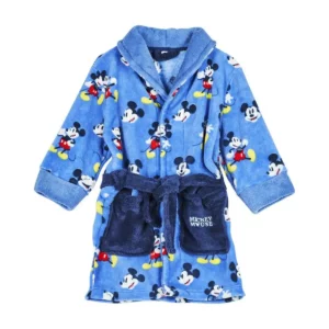 Peignoir Enfant Mickey Mouse Bleu. SUPERDISCOUNT FRANCE