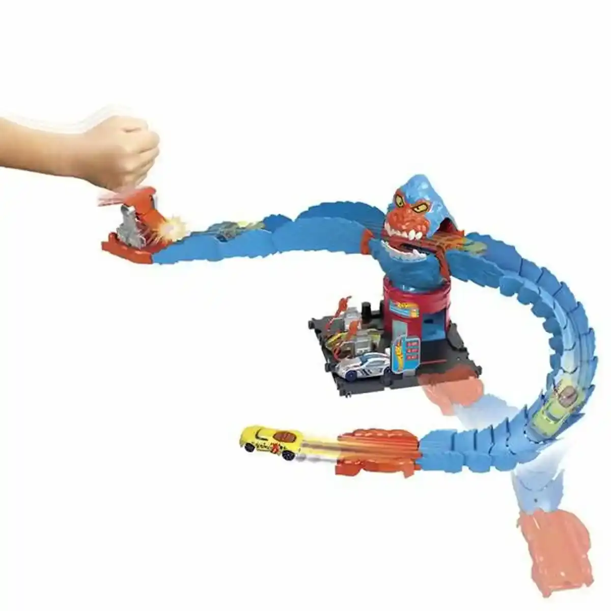 Piste avec rampes Mattel Gorilla Attack. SUPERDISCOUNT FRANCE