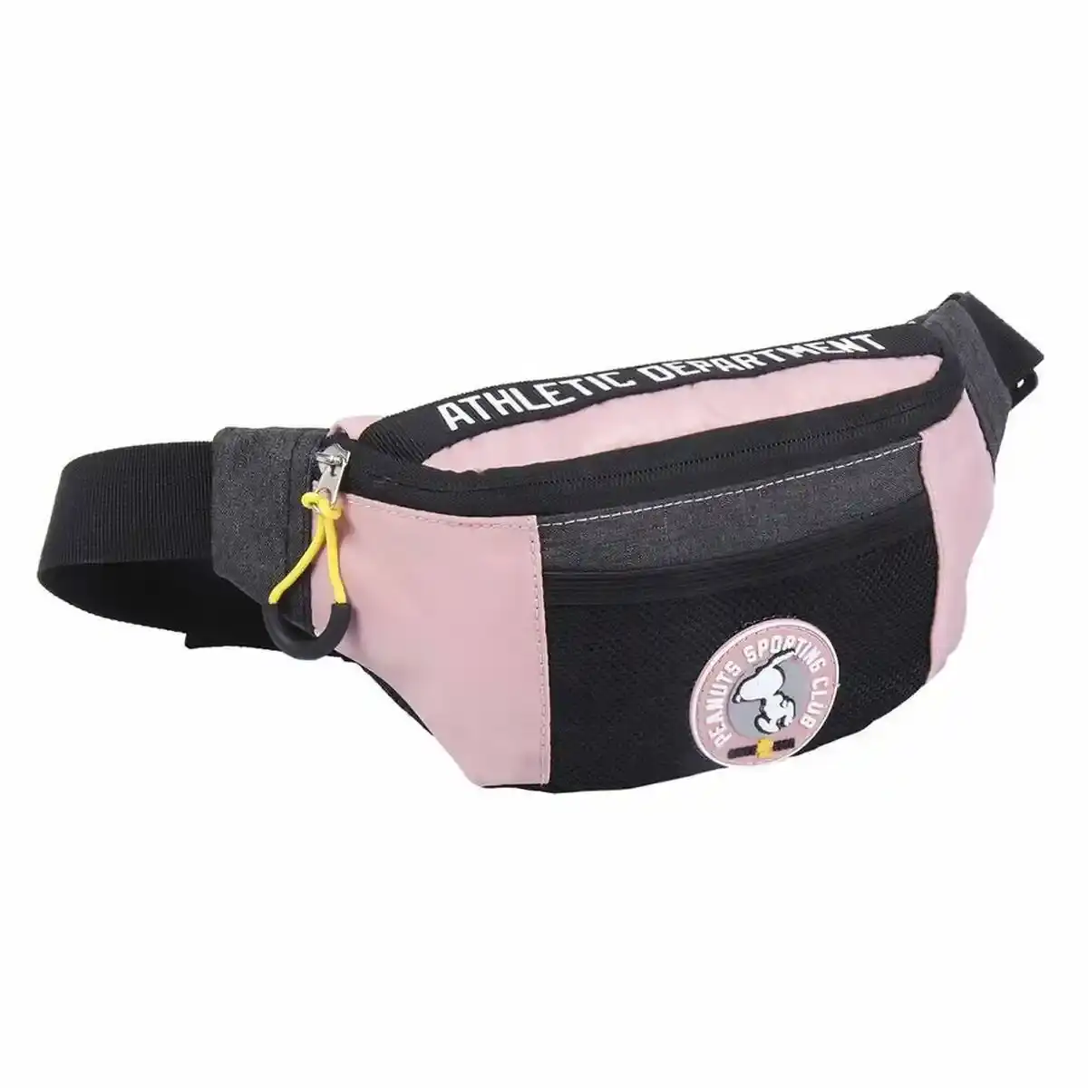 Pochette ceinture snoopy rose 27 x 15 x 9 cm _6695. Bienvenue chez DIAYTAR SENEGAL - Où le Shopping Devient un Plaisir. Découvrez notre boutique en ligne et trouvez des trésors qui égaieront chaque jour de votre vie.