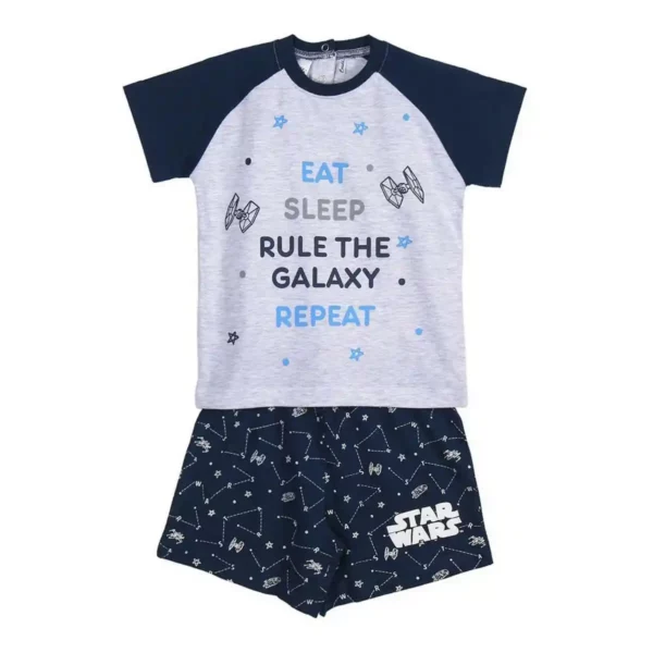 Pyjama d'été Star Wars Bleu. SUPERDISCOUNT FRANCE