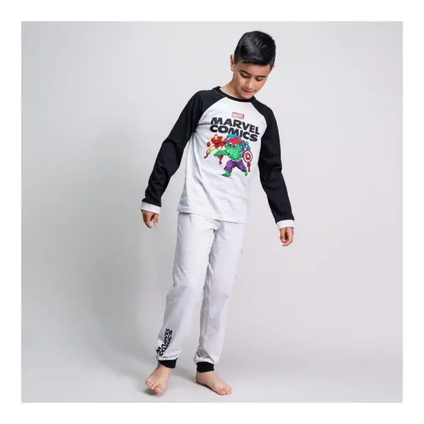 Pyjama Enfant Marvel Gris. SUPERDISCOUNT FRANCE