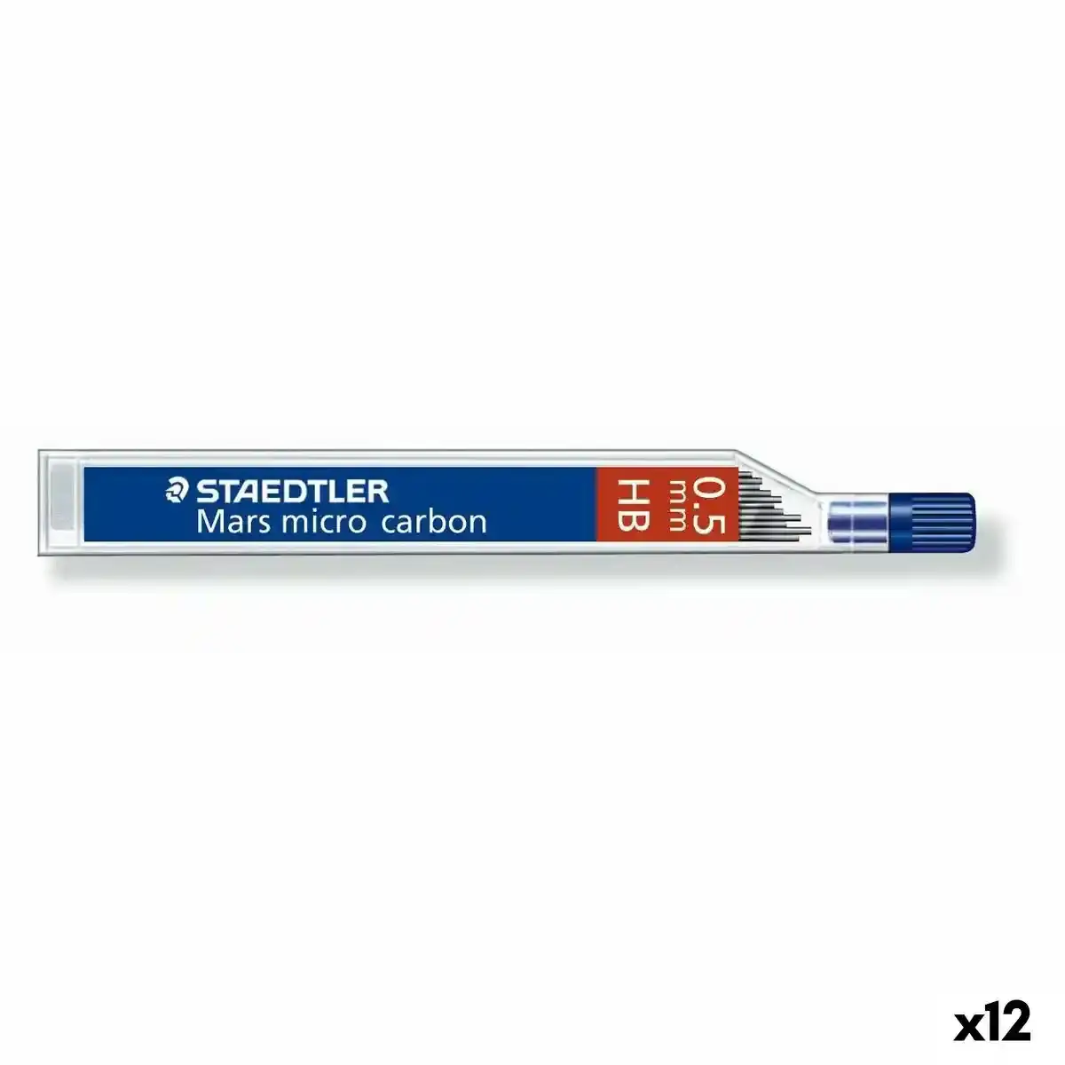 Remplacement de la mine de crayon Staedtler Mars Micro Carbon HB 0,5 mm (12 Unités). SUPERDISCOUNT FRANCE