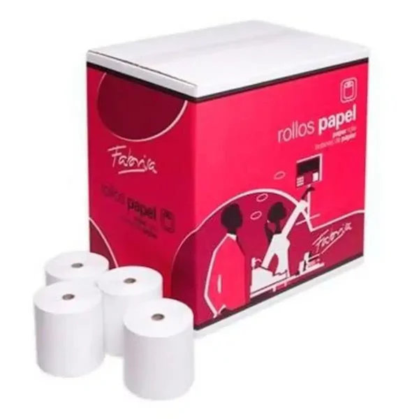 Rouleau de Papier Thermique Fabrisa 80 x 60 x 12 mm (8 Unités). SUPERDISCOUNT FRANCE